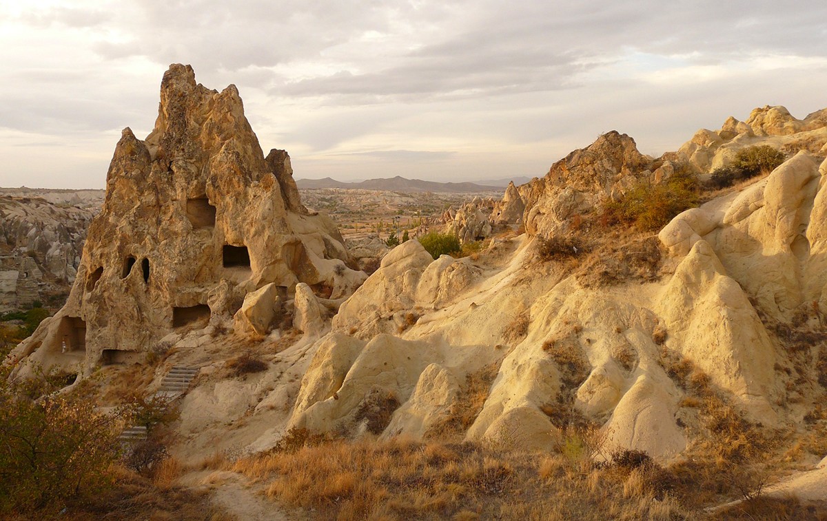 Landschaft in Kappadokien
