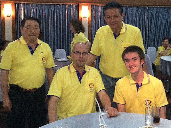Rotary Club in Nakhon Rachasima, Thailand, 2015