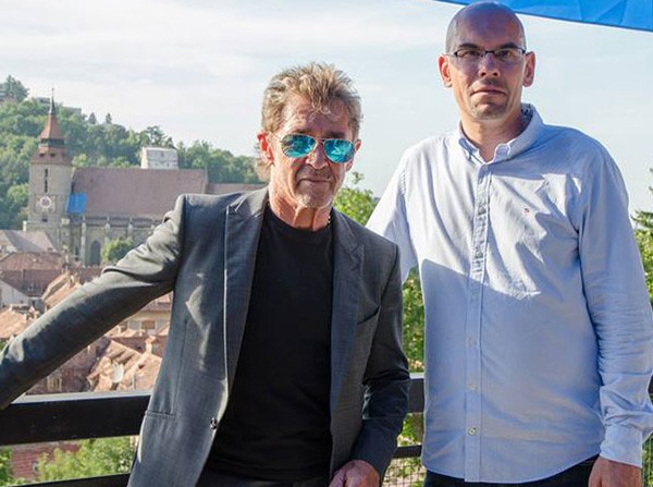 Mit Peter Maffay in Brasov, 2015